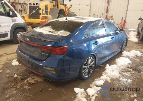 2020 Kia Forte Gt из США, поврежденный, VIN 3KPF44AC4LE226679